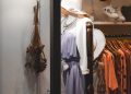 Stylish mannequin showcasing elegant apparel at a fashion boutique in Taipei.